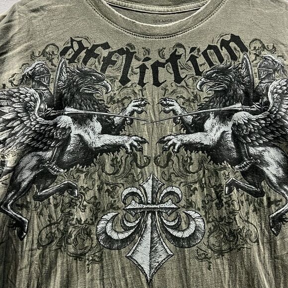 🔥🔥 Y2K AFFLICTION Andrei Arlovski Signature Series 2XL Tee - EXCELLENT Conditi - Picture 3 of 10